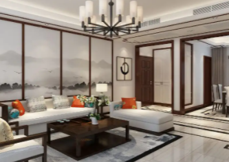 长坡镇中式客厅设计哪些元素是必不可少的呢